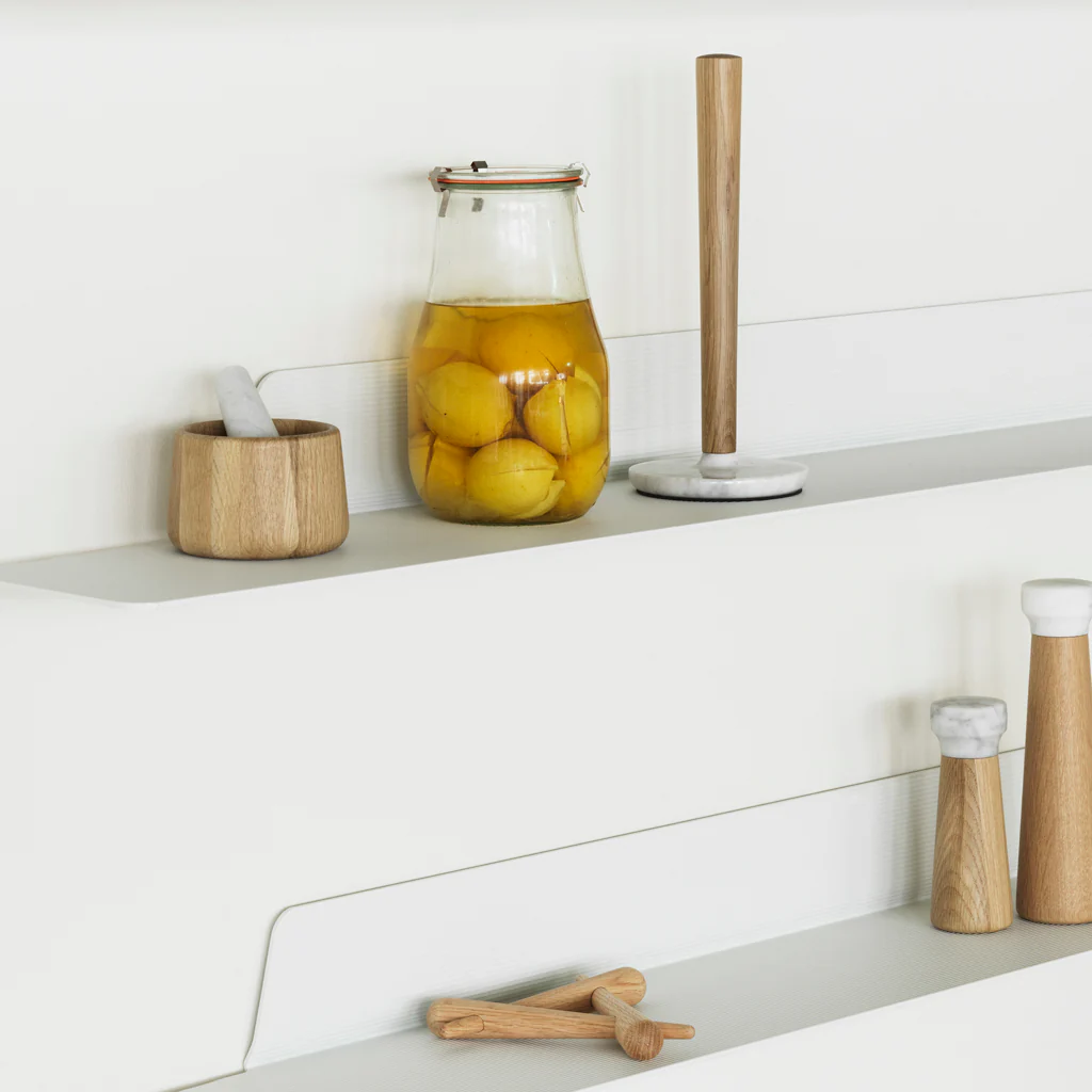 Normann Copenhagen Craft Mortar and Pestle White - Image 5