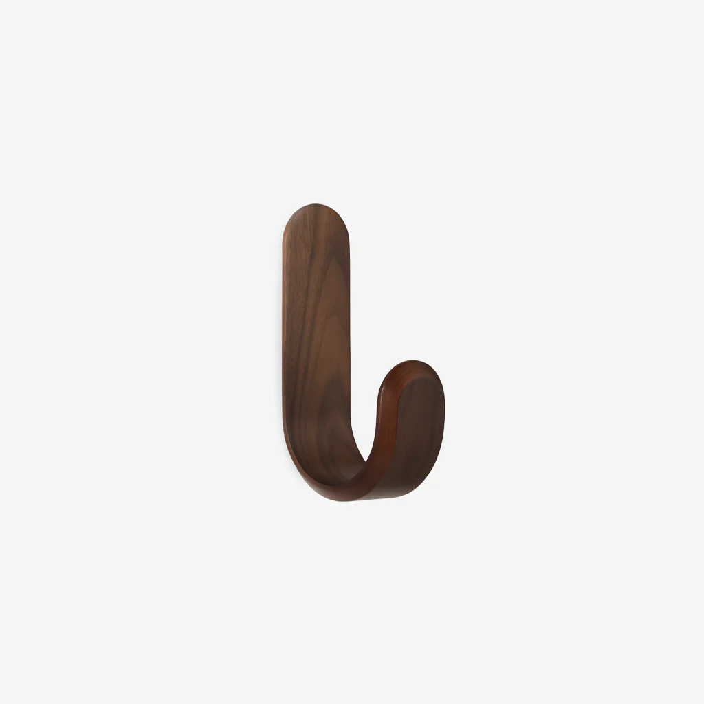 Normann Copenhagen Curve Hook Walnut