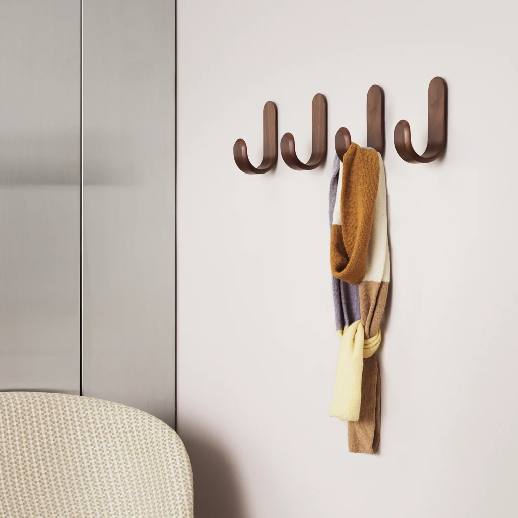 Normann Copenhagen Curve Hook Walnut - Image 2