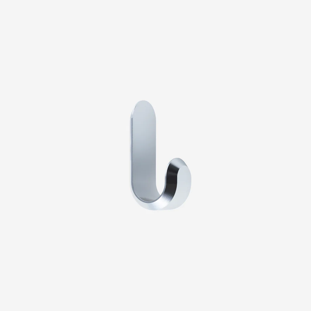 Normann Copenhagen Curve Mini Hook Silver