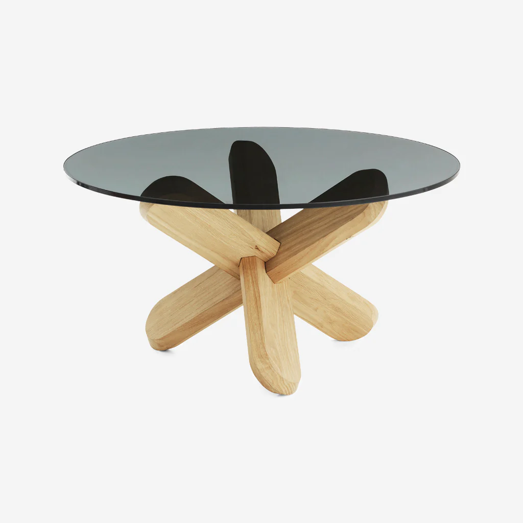 Normann Copenhagen Ding Coffee Table Oak Smoke - Image 3