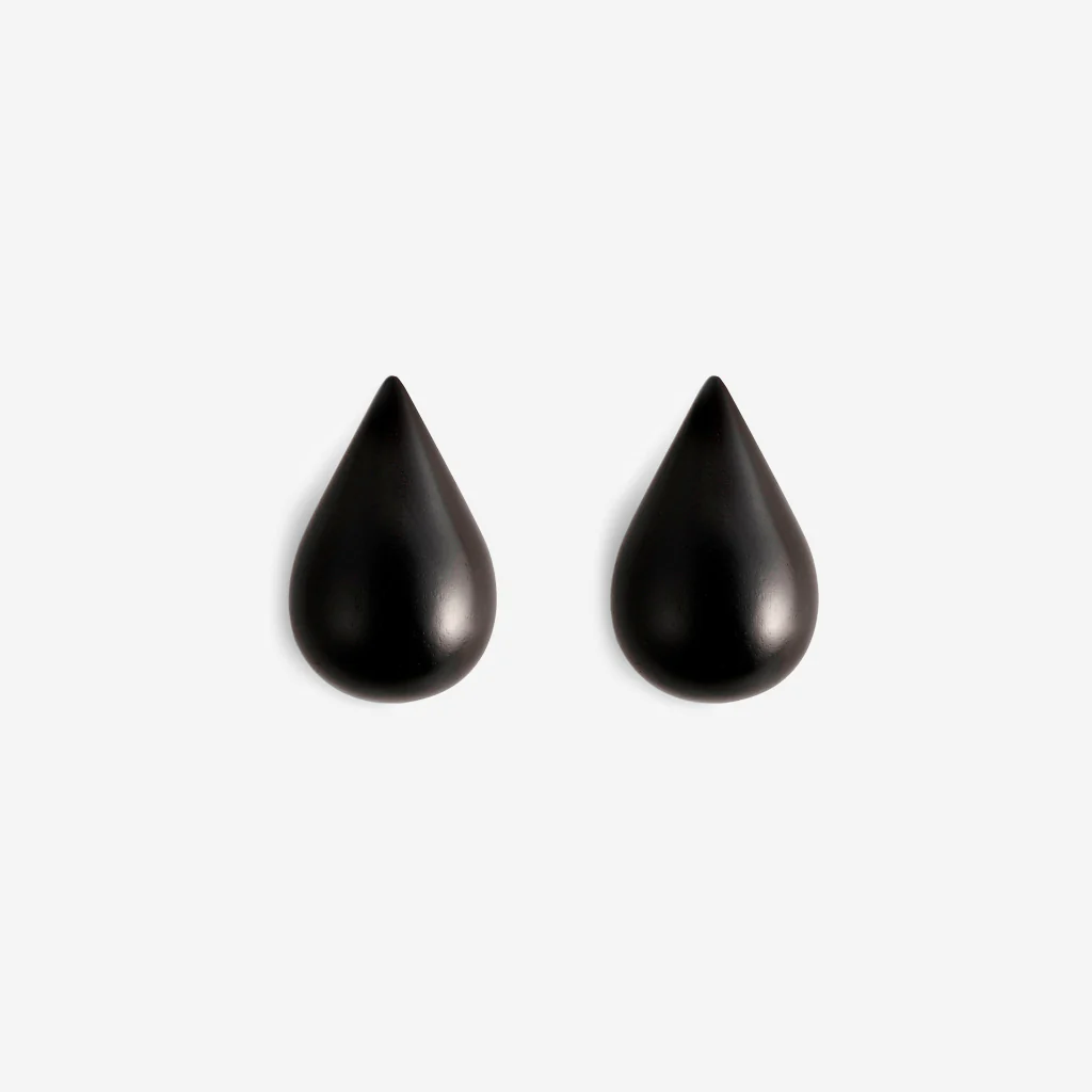 Normann Copenhagen Dropit Hooks Black Large