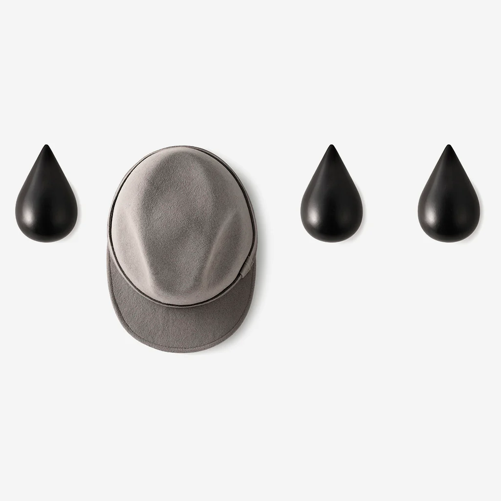 Normann Copenhagen Dropit Hooks Black Large - Image 5