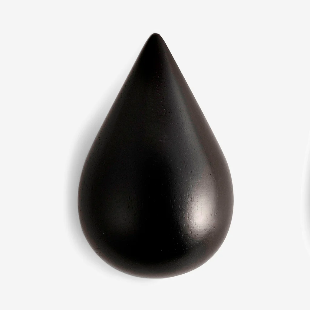 Normann Copenhagen Dropit Hooks Black Large - Image 7