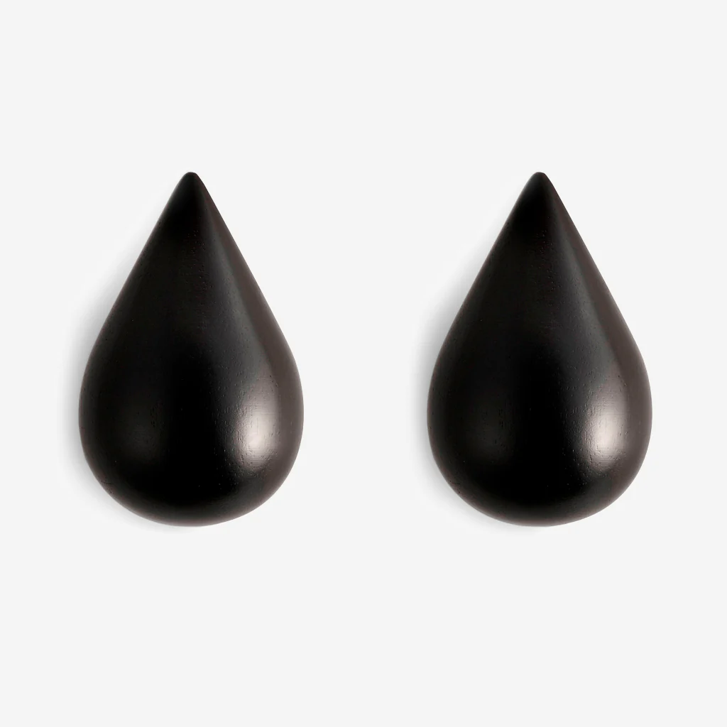 Normann Copenhagen Dropit Hooks Black Small - Image 8