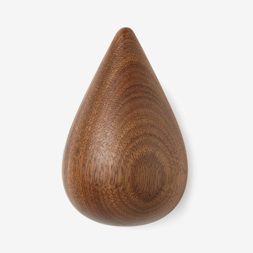 Normann Copenhagen Dropit Hooks Walnut Small - Image 4