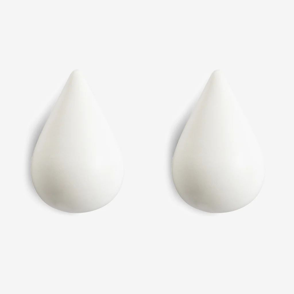 Normann Copenhagen Dropit Hooks White Small - Image 4