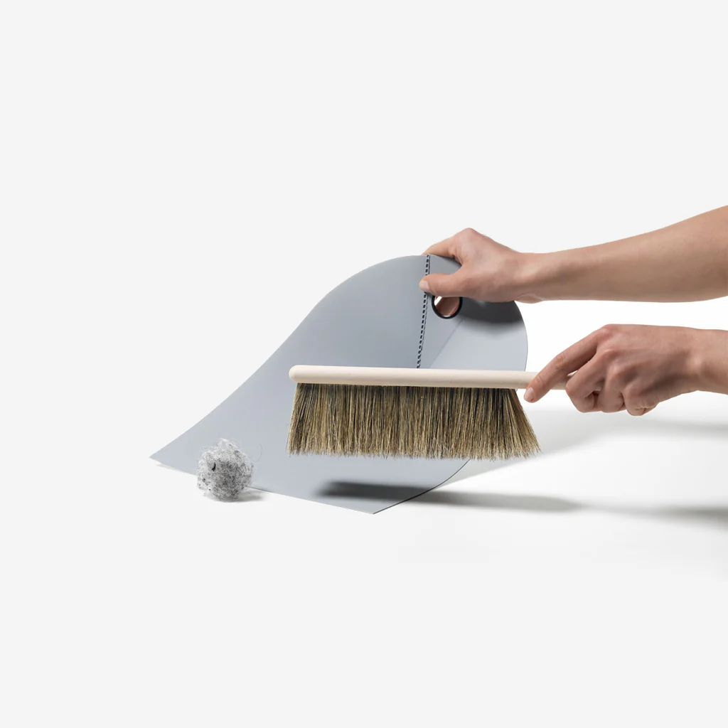 Normann Copenhagen Dustpan + Broom Dark Grey - Image 7