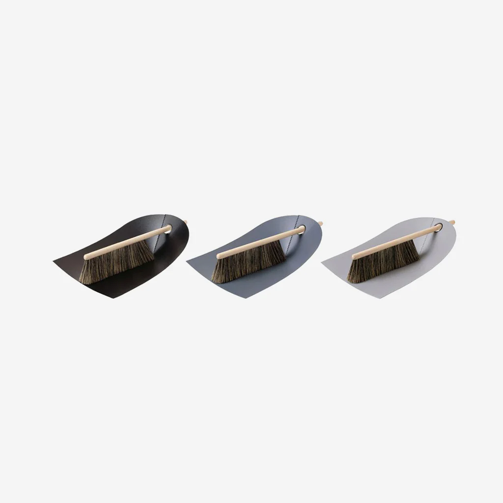 Normann Copenhagen Dustpan + Broom Light Grey - Image 6