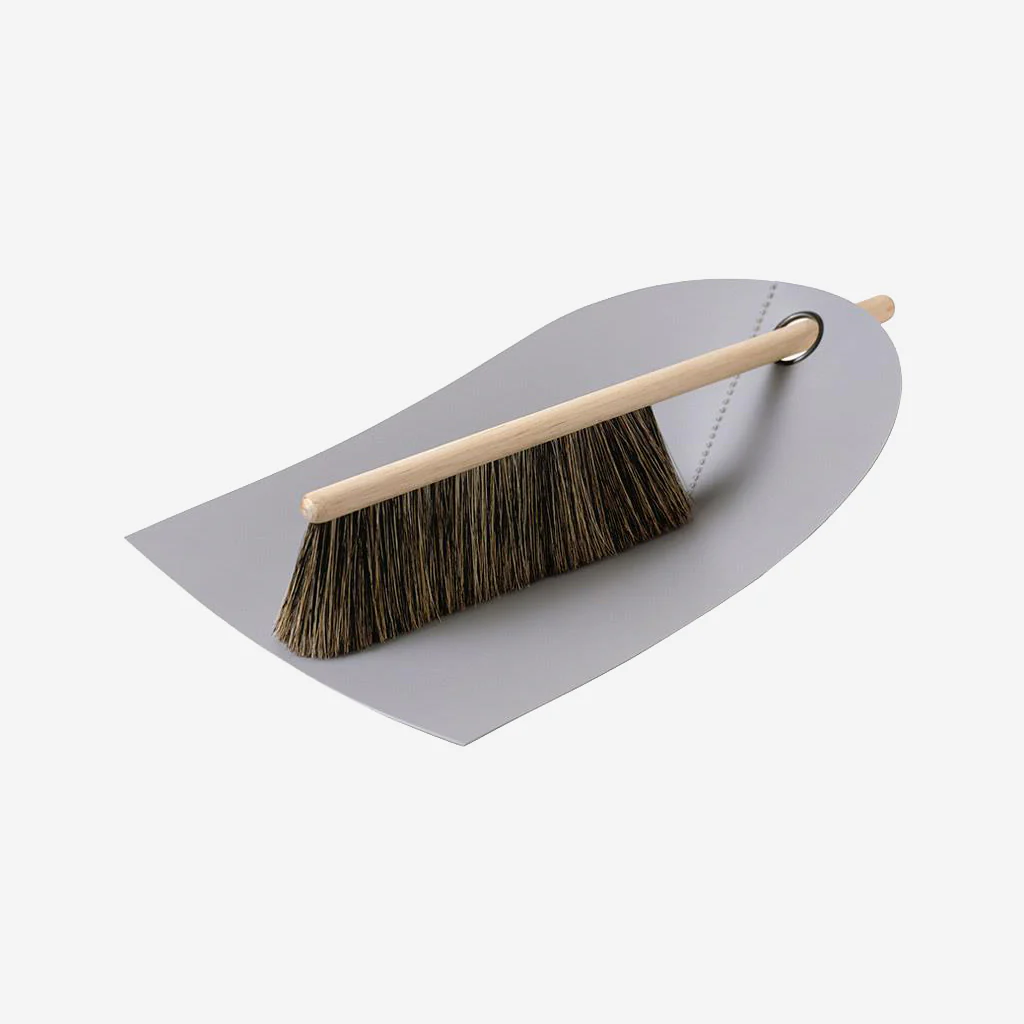 Normann Copenhagen Dustpan + Broom Light Grey - Image 8