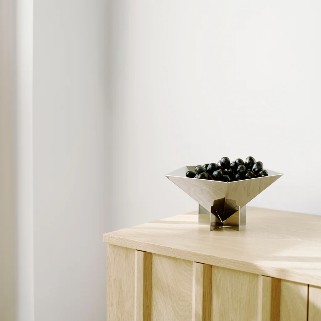 Normann Copenhagen Fem Bowl Stainless Steel - Image 3