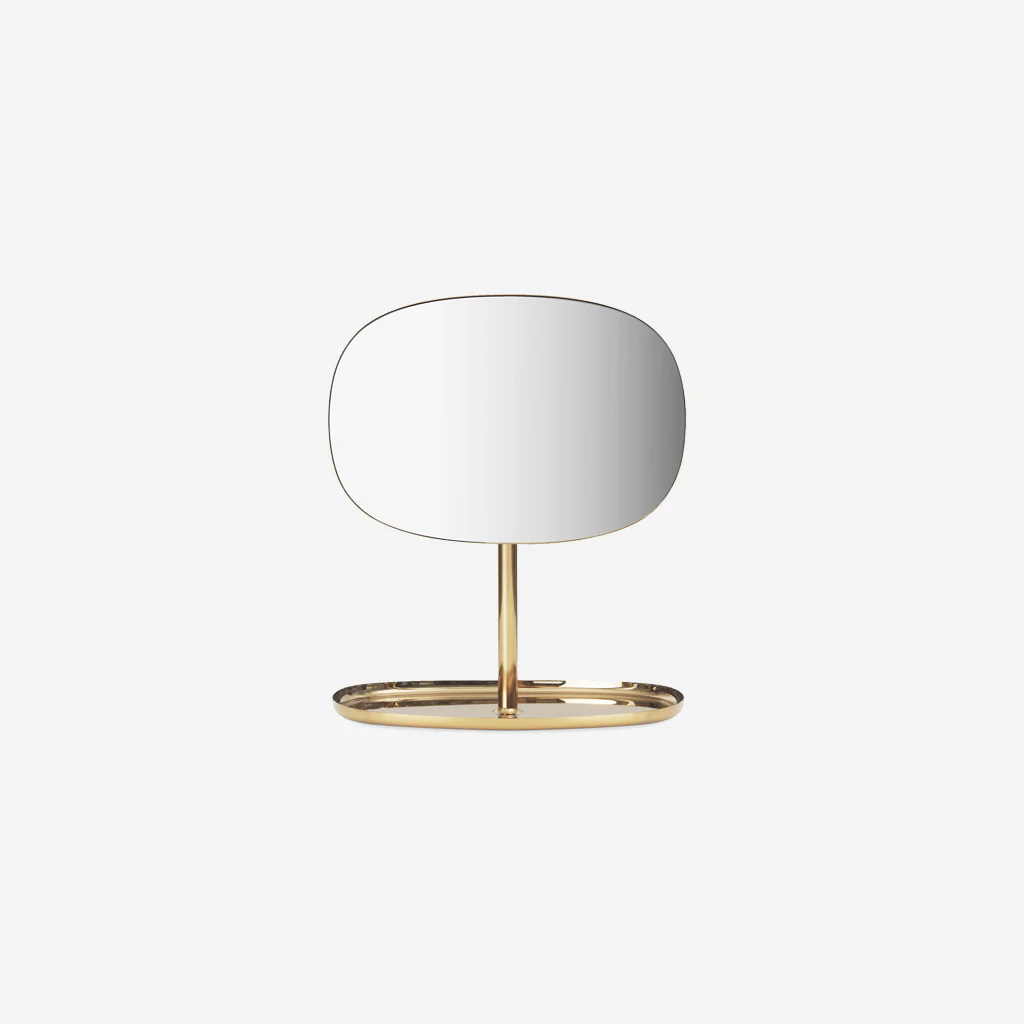 Normann Copenhagen Flip Mirror Brass