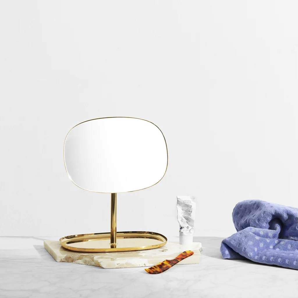 Normann Copenhagen Flip Mirror Brass - Image 2