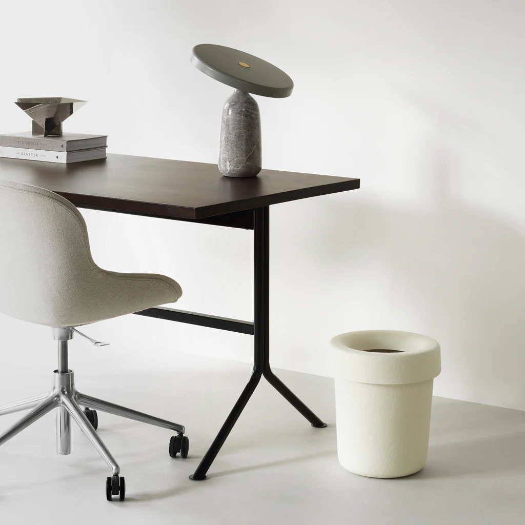 Normann Copenhagen Hide Bin White - Image 2