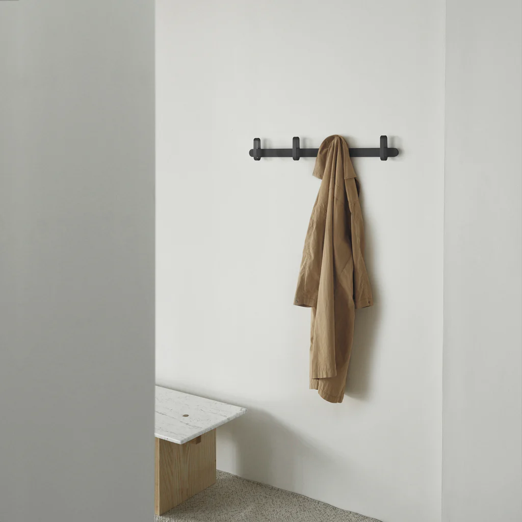 Normann Copenhagen Hoop Coat Rack Black - Image 3