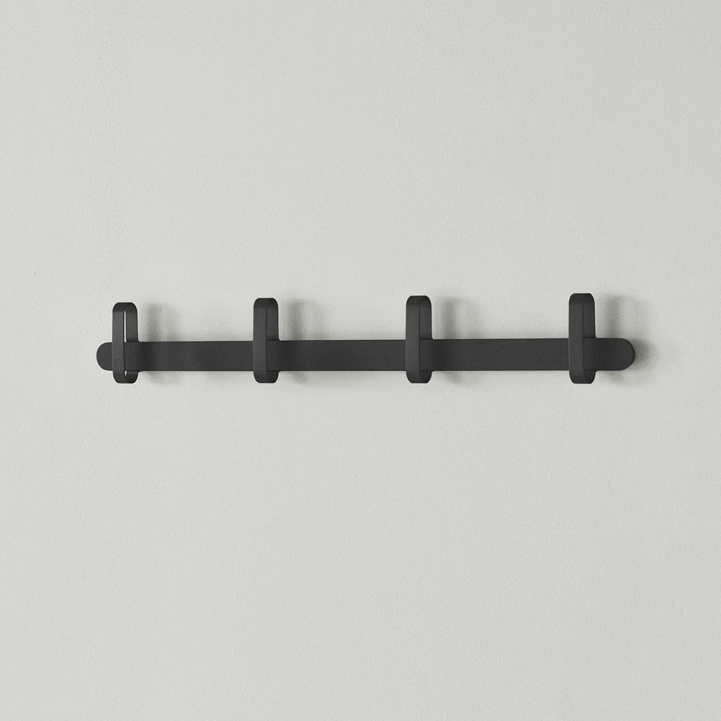 Normann Copenhagen Hoop Coat Rack Black - Image 4