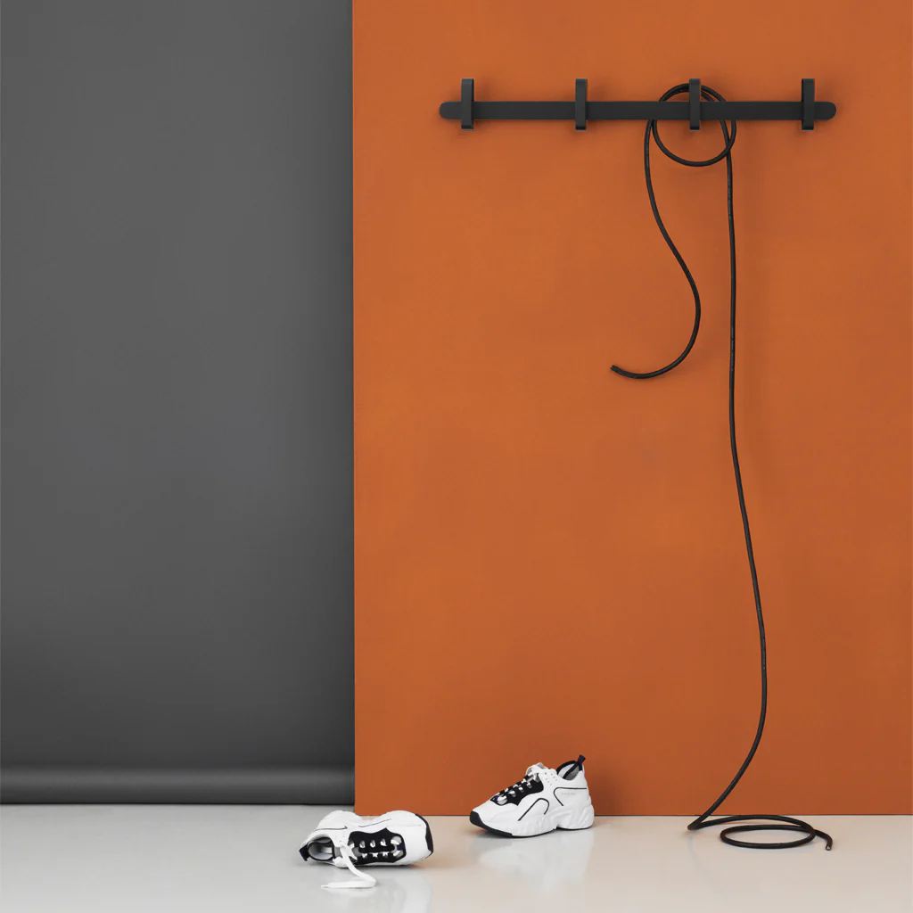 Normann Copenhagen Hoop Coat Rack Black - Image 6