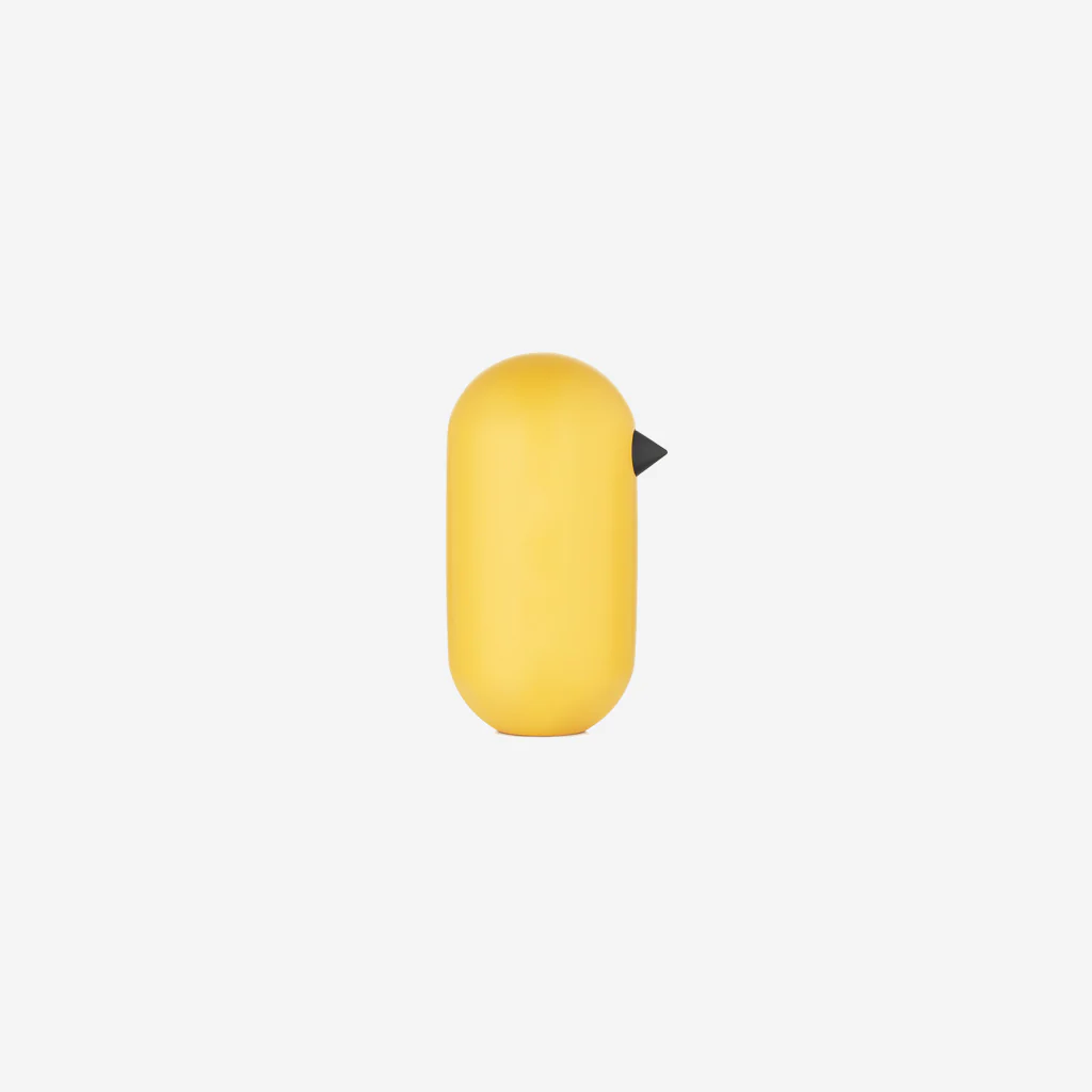 Normann Copenhagen Little Bird Coloured Yellow 10cm
