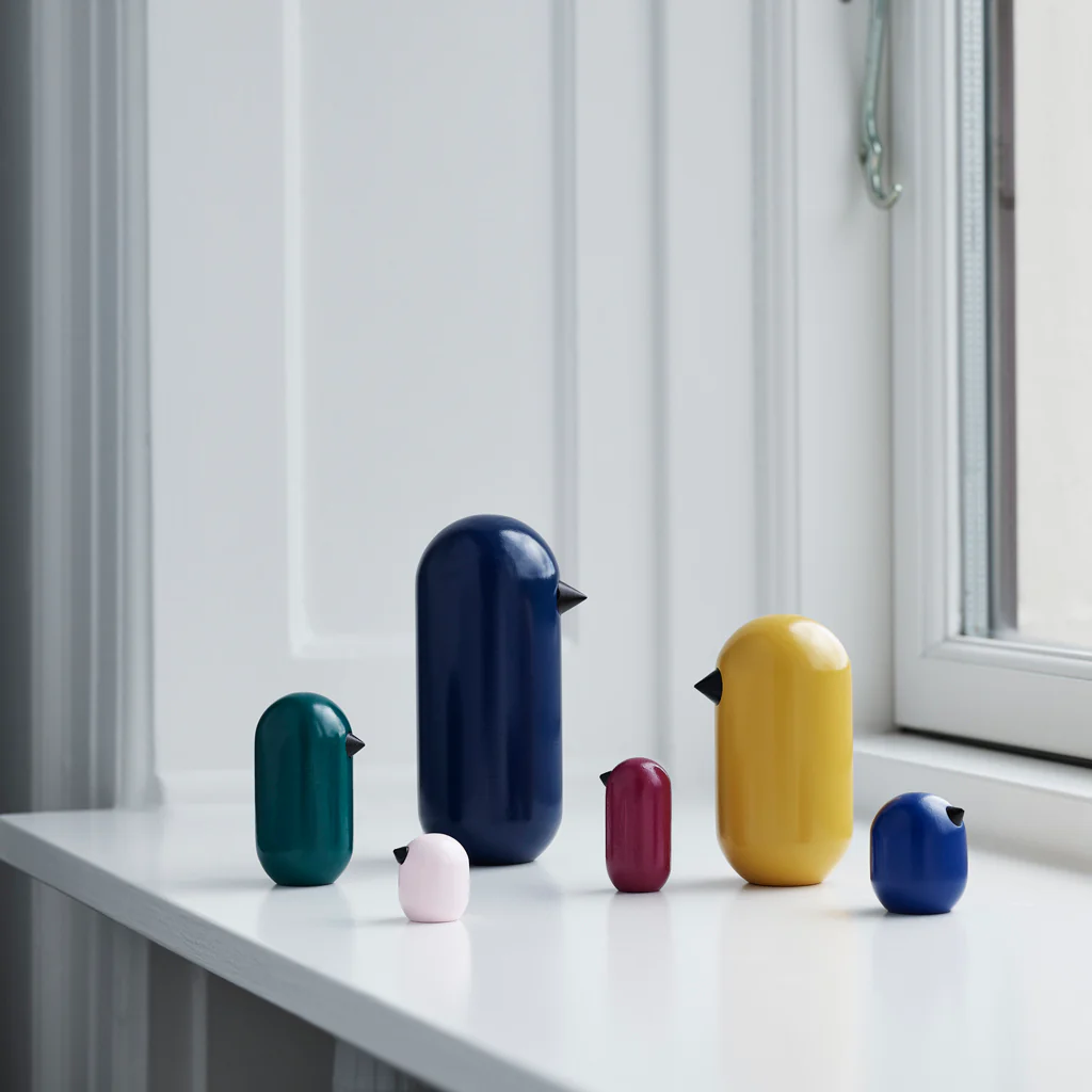 Normann Copenhagen Little Bird Coloured Light Pink 3cm - Image 5