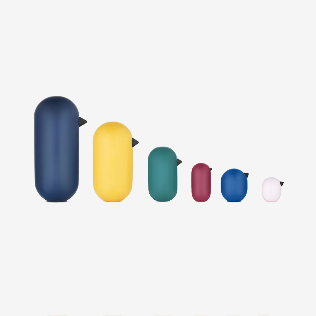 Normann Copenhagen Little Bird Coloured Teal 7cm - Image 2