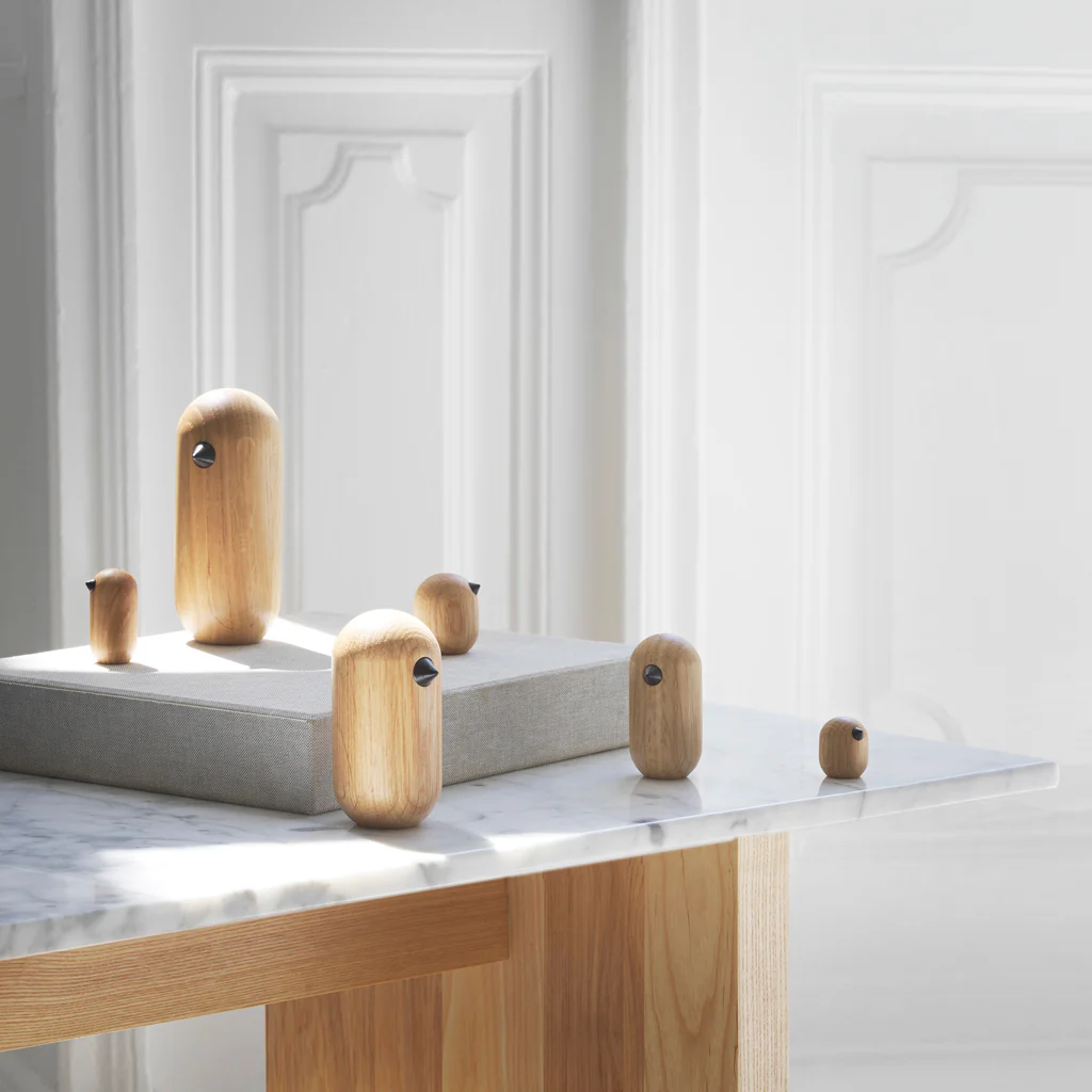 Normann Copenhagen Little Bird Oak 10cm - Image 4