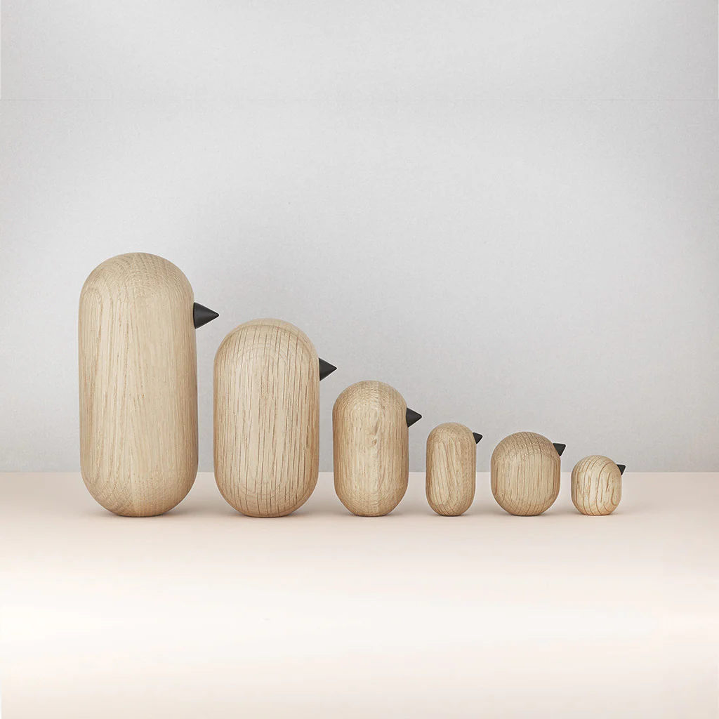 Normann Copenhagen Little Bird Oak 7cm - Image 3