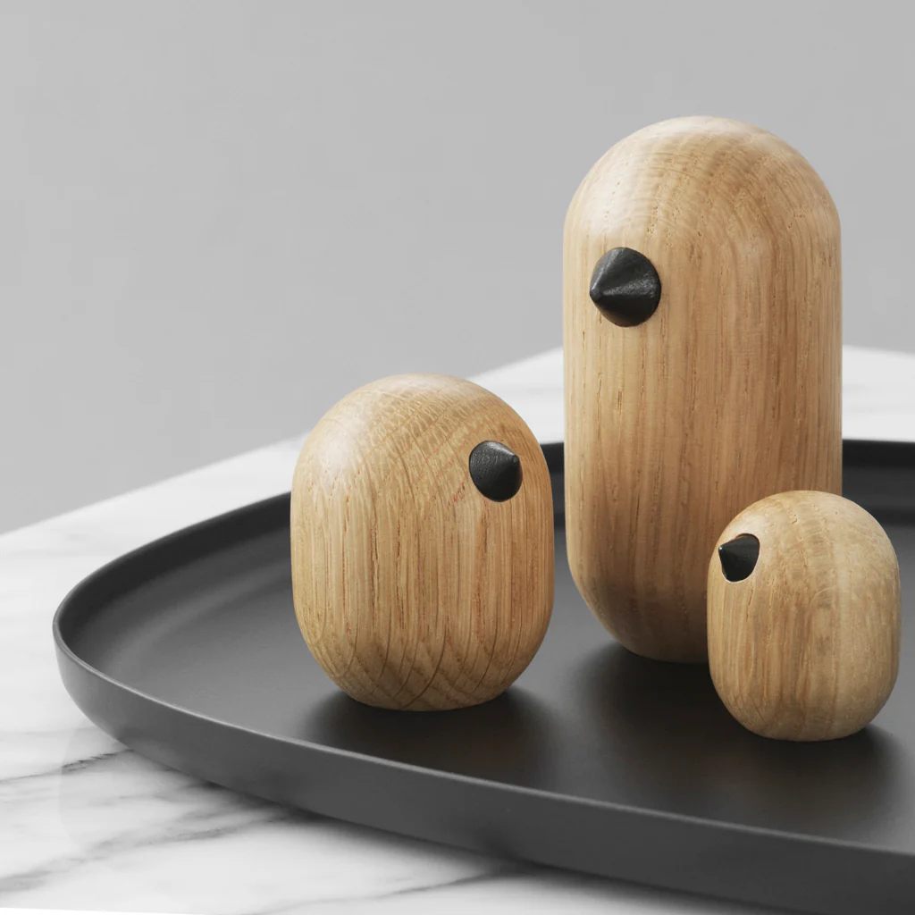 Normann Copenhagen Little Bird Oak 7cm - Image 8