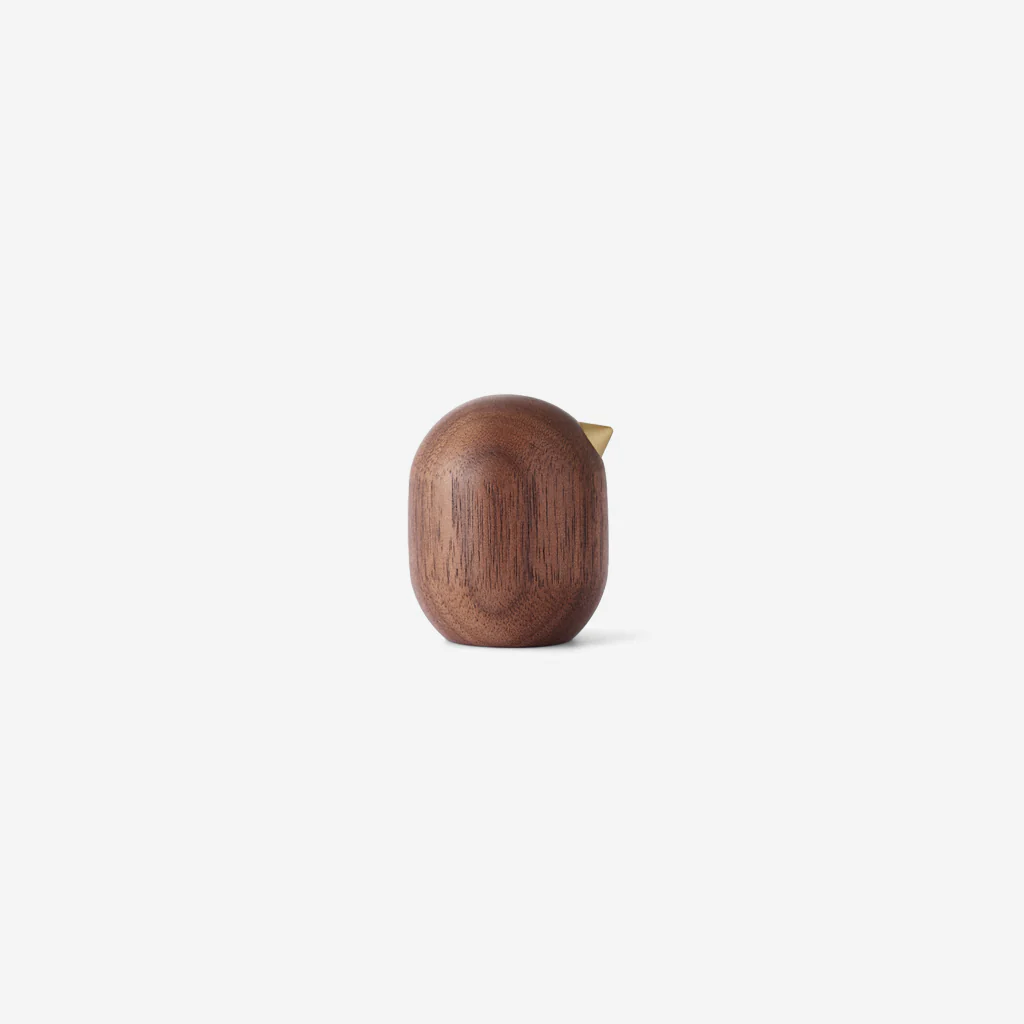 Normann Copenhagen Little Bird Walnut 4.5cm