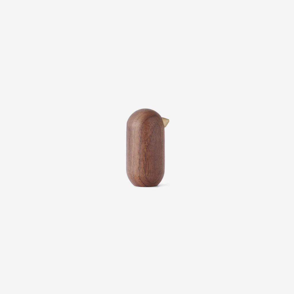 Normann Copenhagen Little Bird Walnut 5cm
