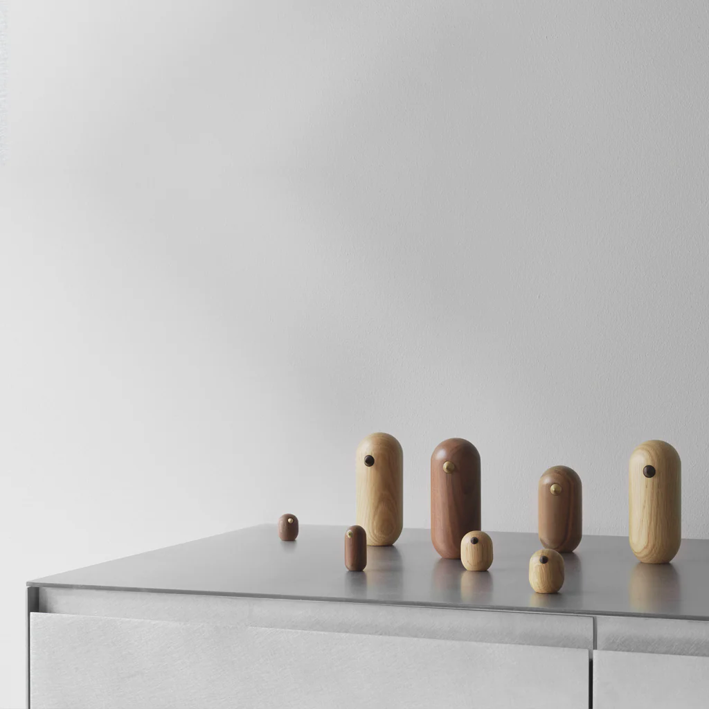Normann Copenhagen Little Bird Walnut 5cm - Image 2