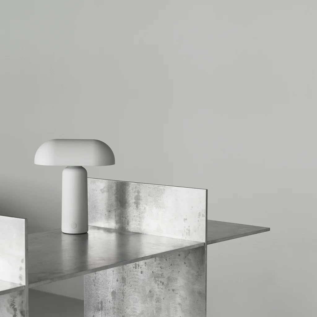 Normann Copenhagen Porta Table Lamp Grey - Image 2