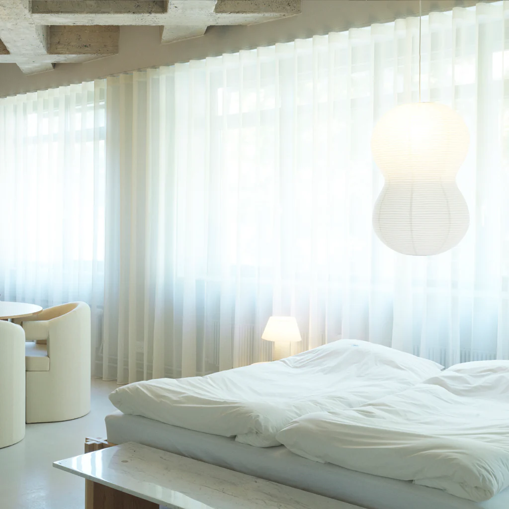 Normann Copenhagen Puff Lamp Twist White - Image 2