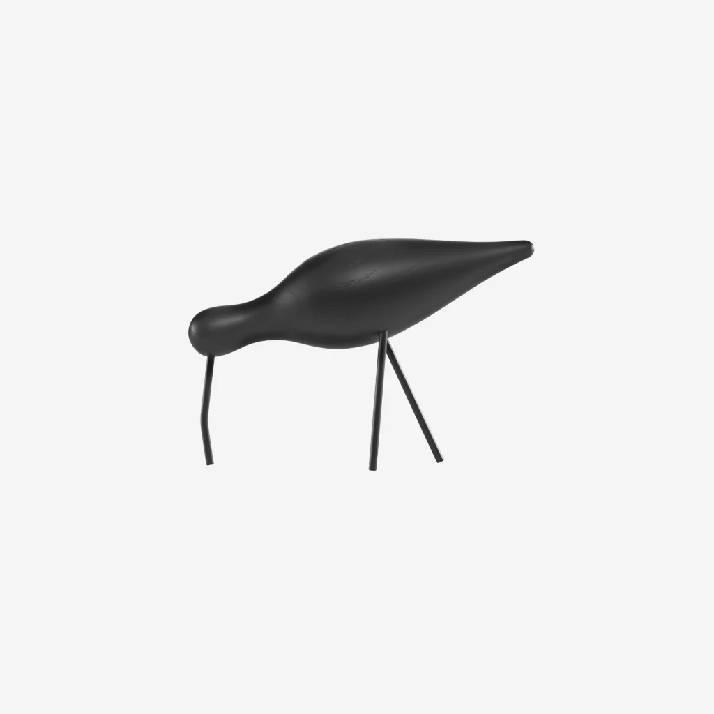 Normann Copenhagen Shorebird Large Black Black