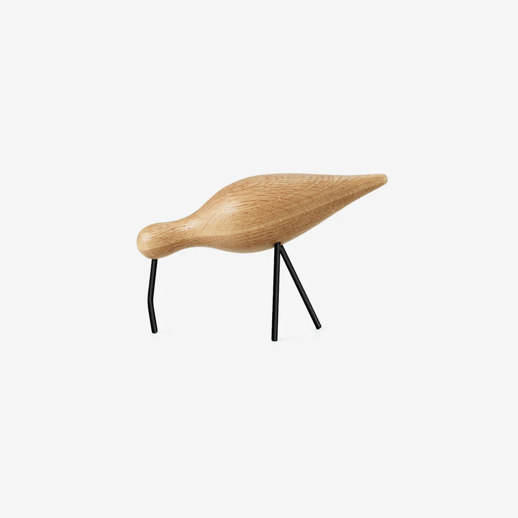Normann Copenhagen Shorebird Large Oak Black
