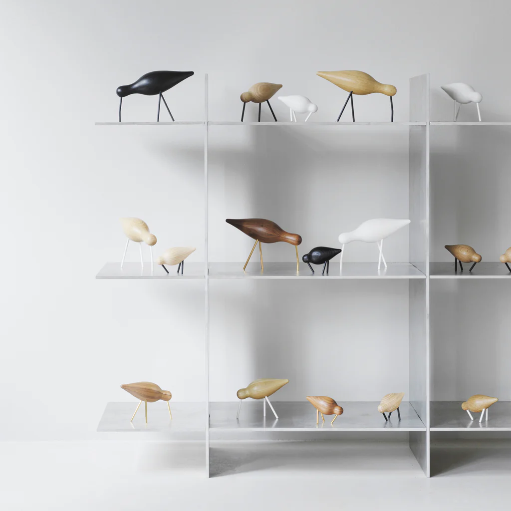 Normann Copenhagen Shorebird Large Walnut Brass - Image 3