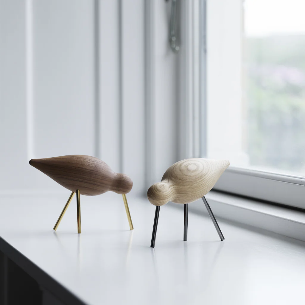Normann Copenhagen Shorebird Large Walnut Brass - Image 4
