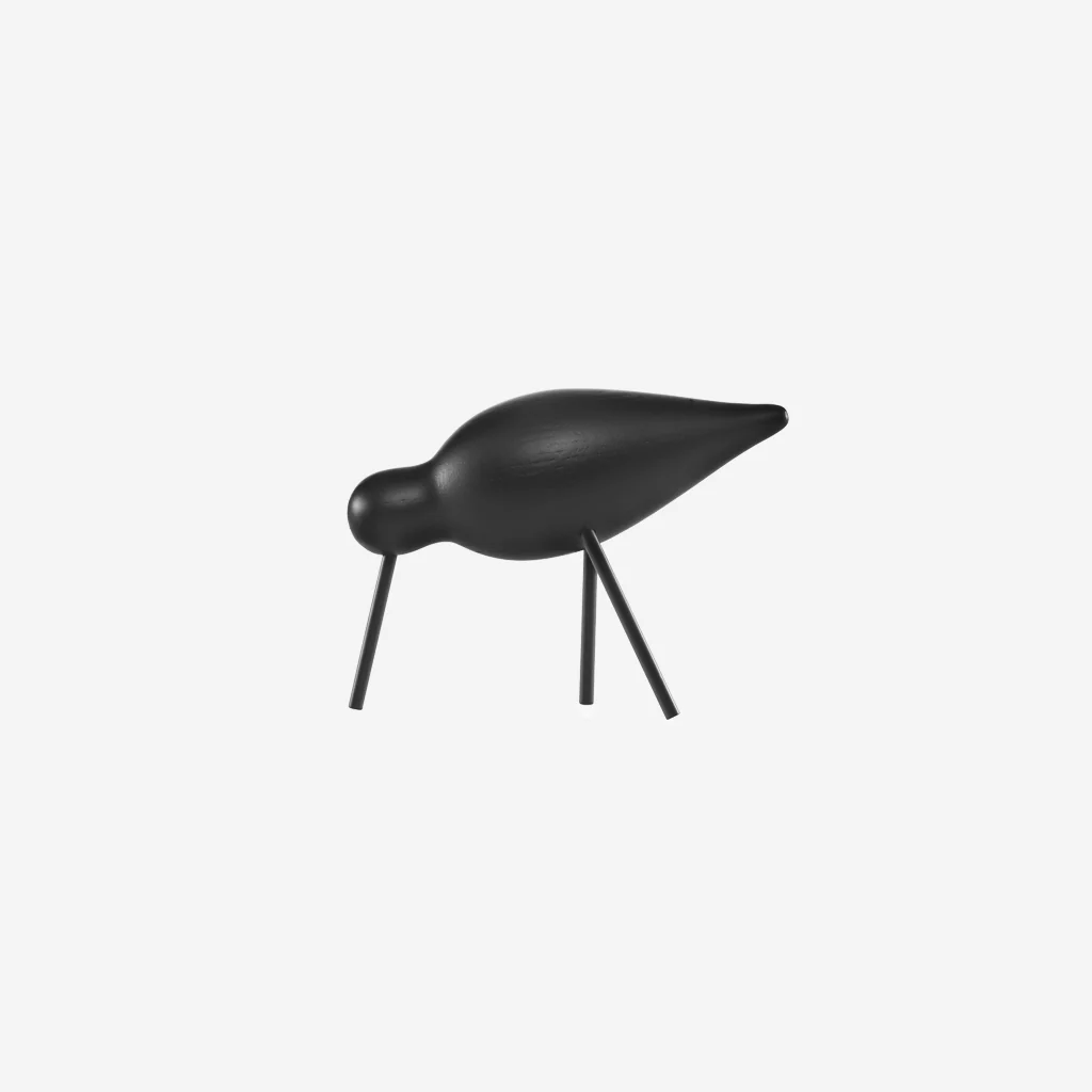 Normann Copenhagen Shorebird Medium Black Black