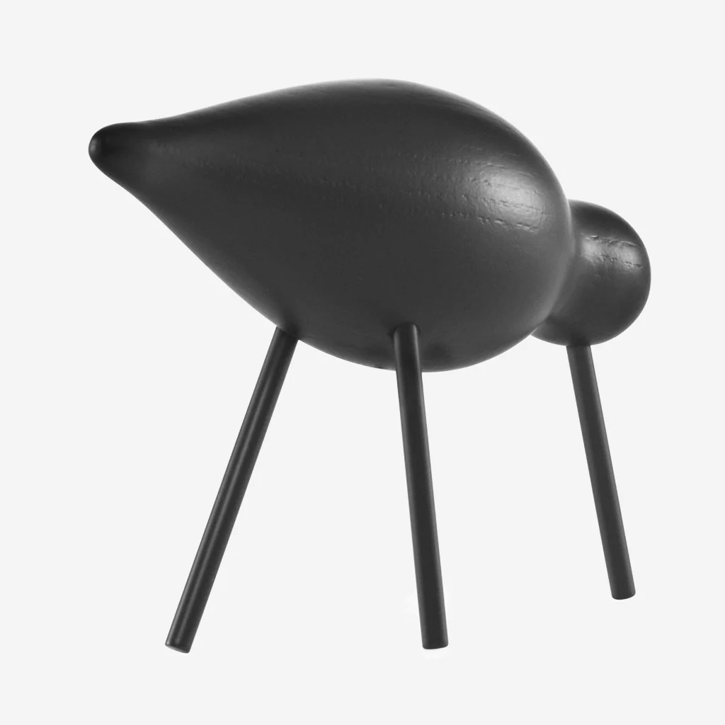 Normann Copenhagen Shorebird Medium Black Black - Image 6