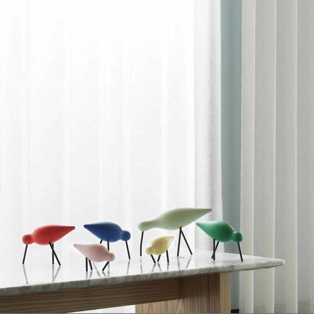 Normann Copenhagen Shorebird Medium Blue Black - Image 4