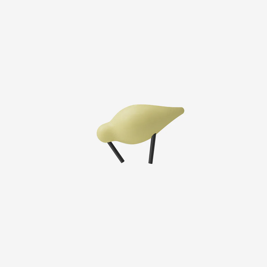 Normann Copenhagen Shorebird Small Light Yellow Black