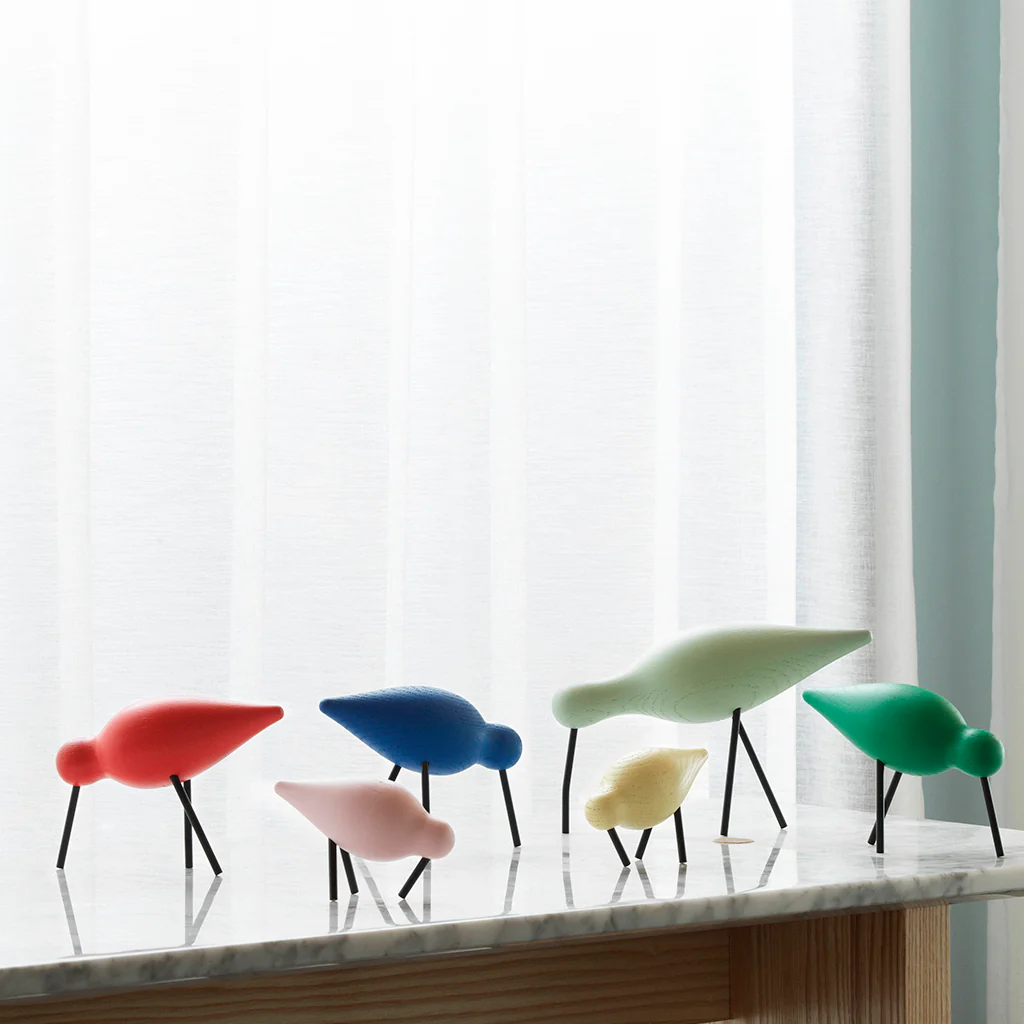 Normann Copenhagen Shorebird Small Light Yellow Black - Image 3