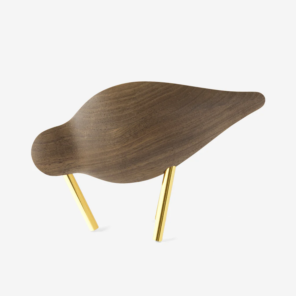 Normann Copenhagen Shorebird Small Walnut Brass - Image 4