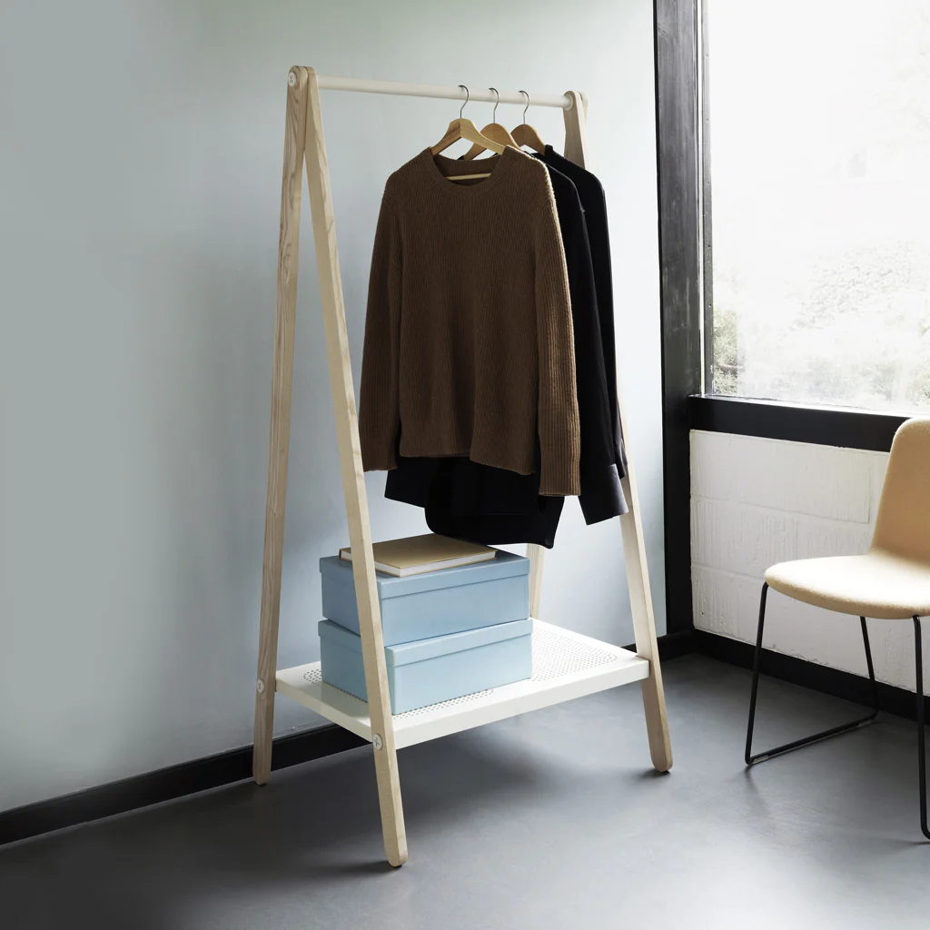 Normann Copenhagen Toj Clothes Rack White Small - Image 2
