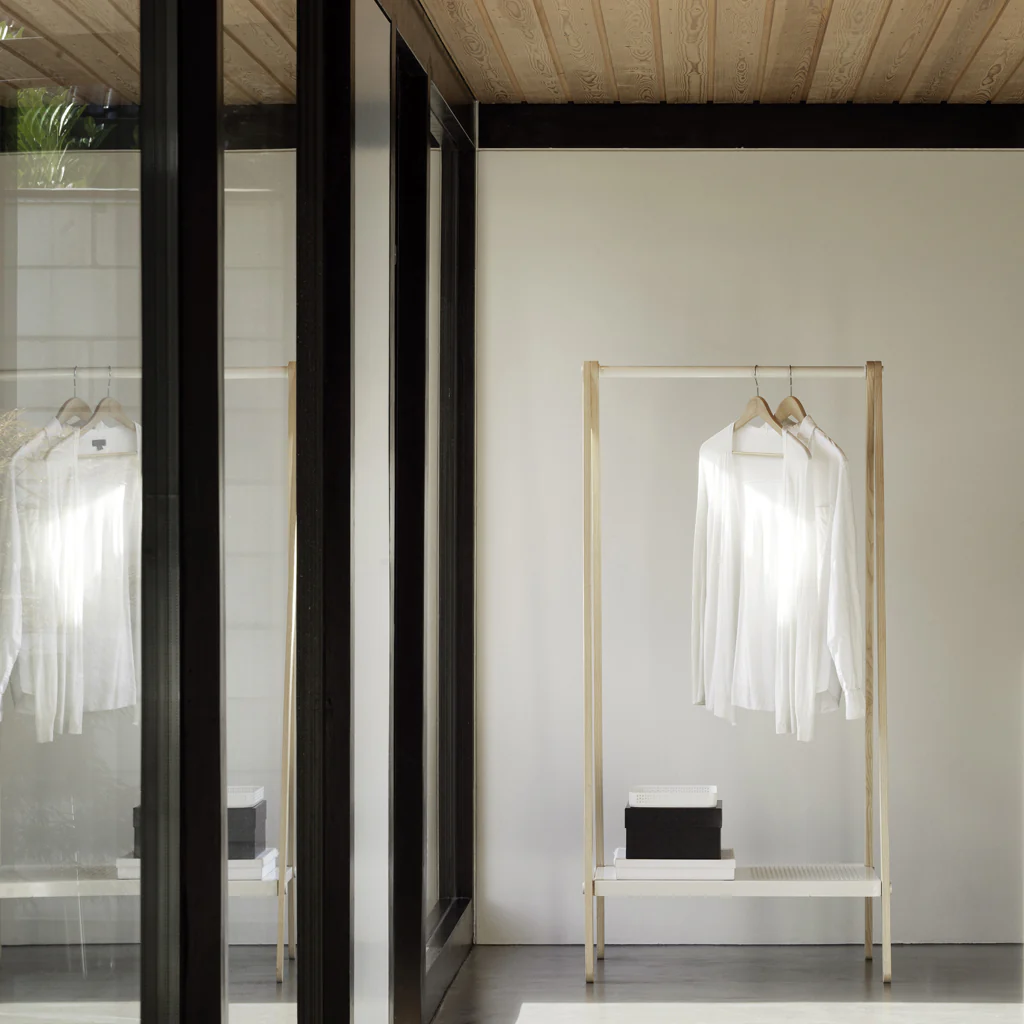 Normann Copenhagen Toj Clothes Rack White Small - Image 3