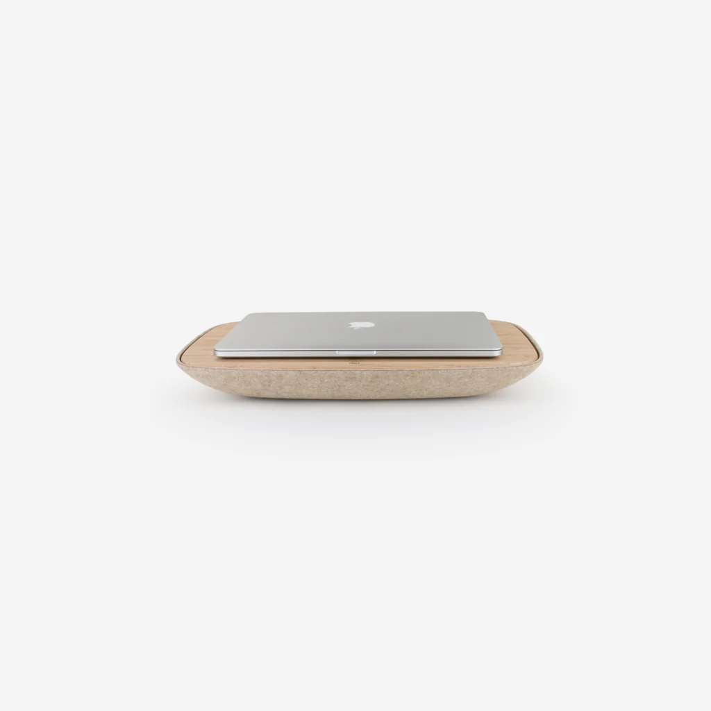 Objct Lapod Lap Desk Oatmeal Bamboo
