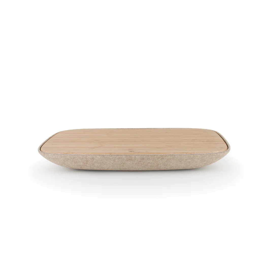 Objct Lapod Lap Desk Oatmeal Bamboo - Image 3