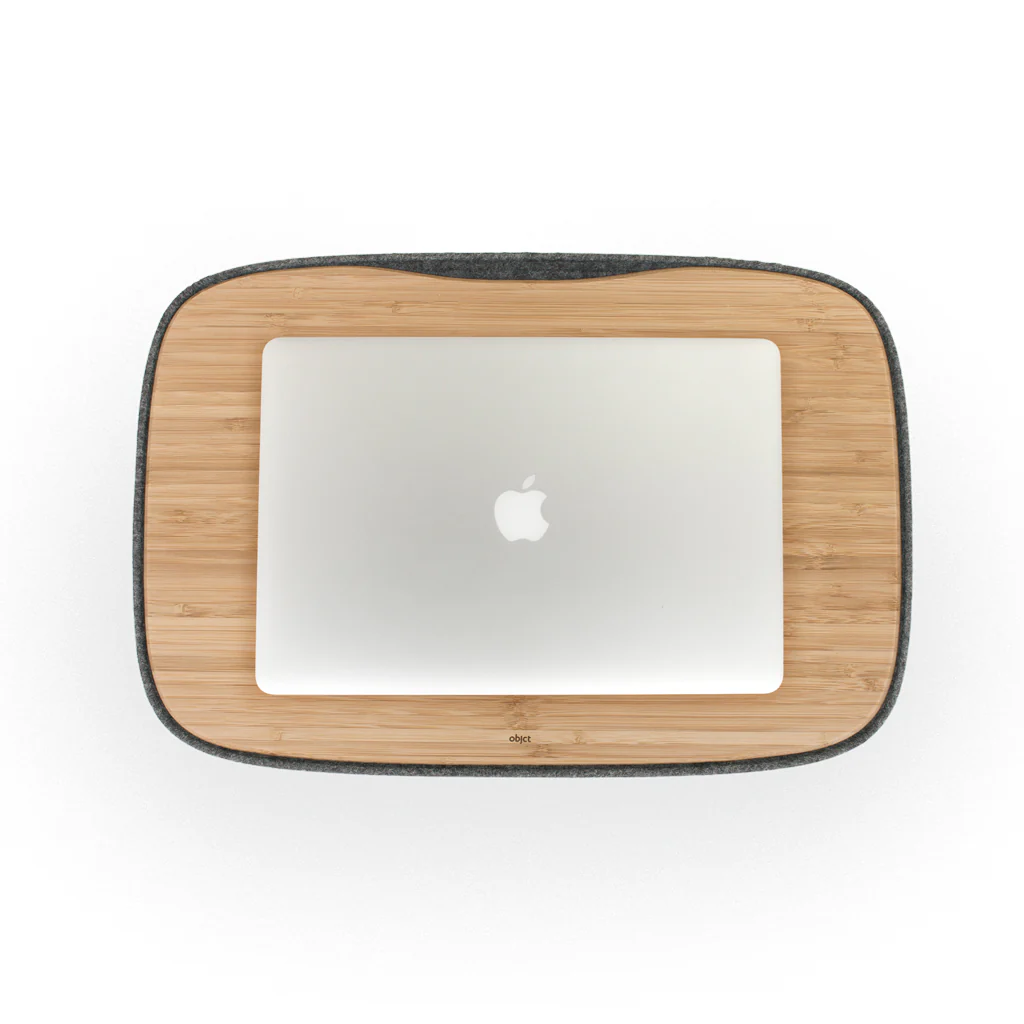 Objct Lapod Lap Desk Oatmeal Bamboo - Image 7