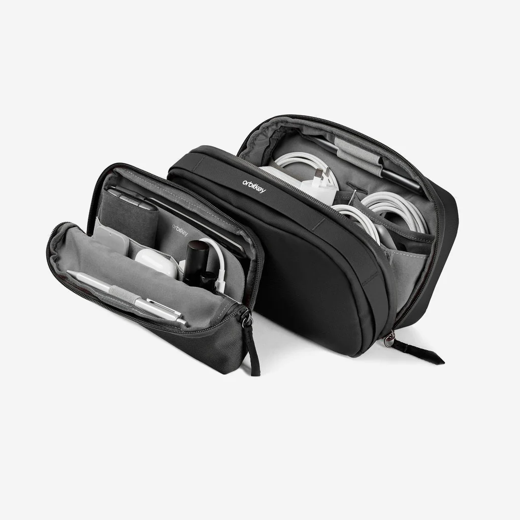 Orbitkey 2-in-1 Tech Pouch Black - Image 9