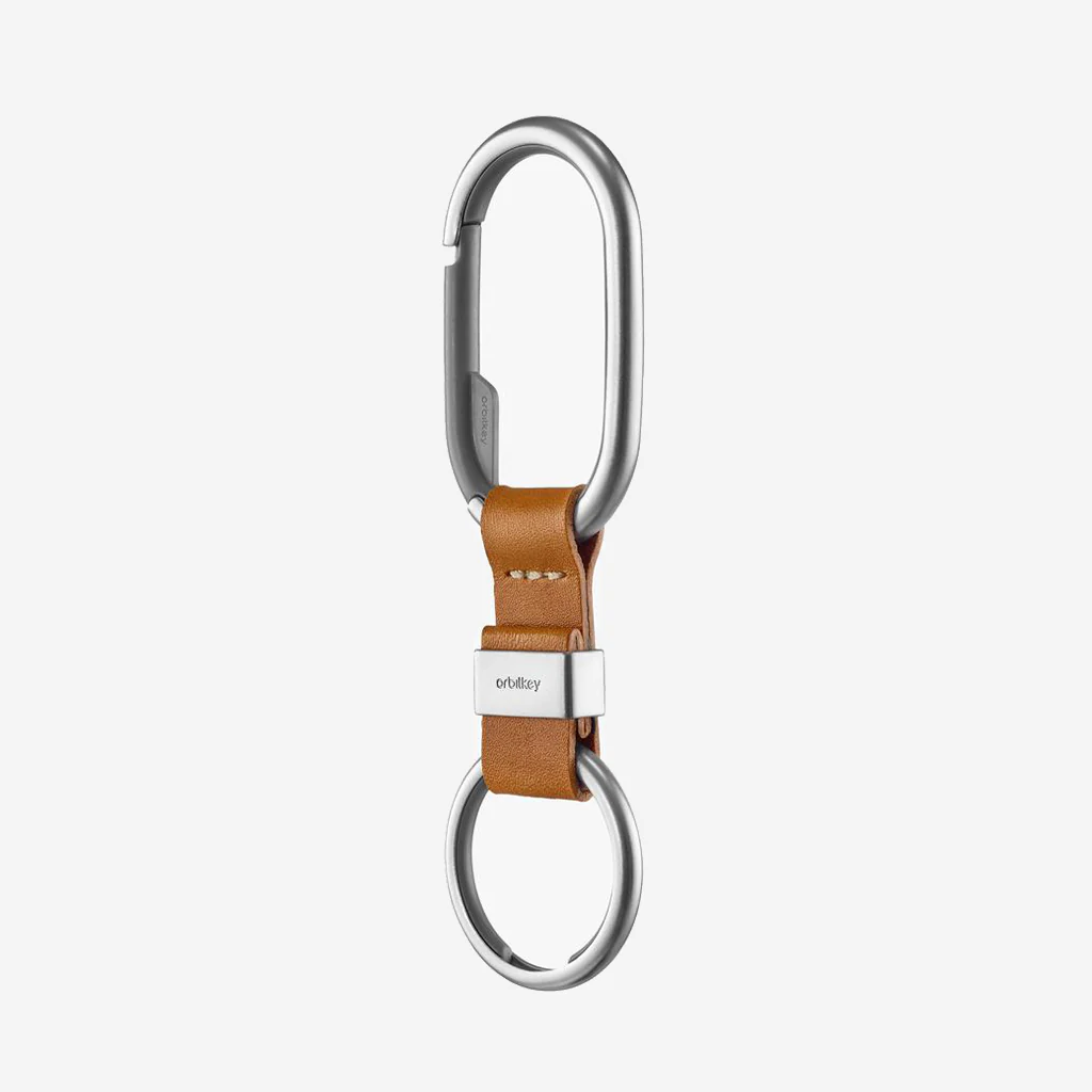 Orbitkey Key Clip Charcoal / Tan - Image 2