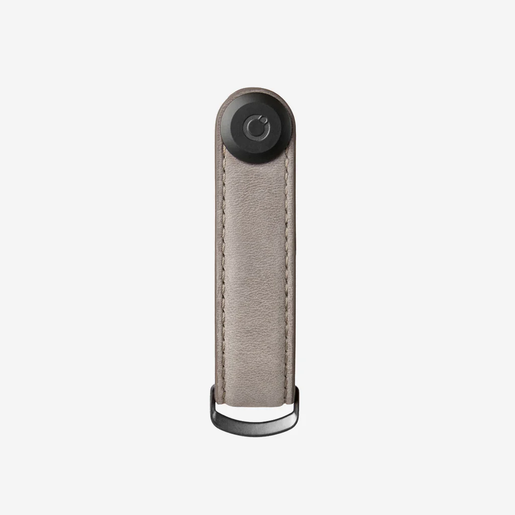 Orbitkey Key Organiser Crazy Horse Leather Driftwood Grey - Image 2